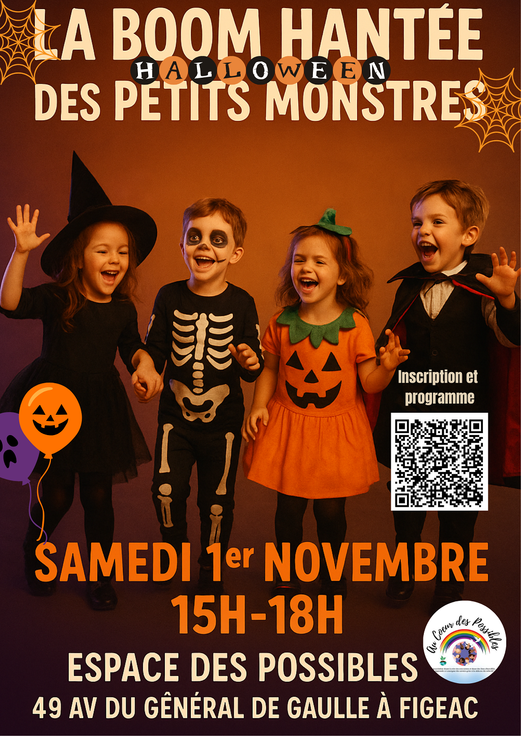 La boom hantée des petits monstres à l' Espace des Possibles à Figeac