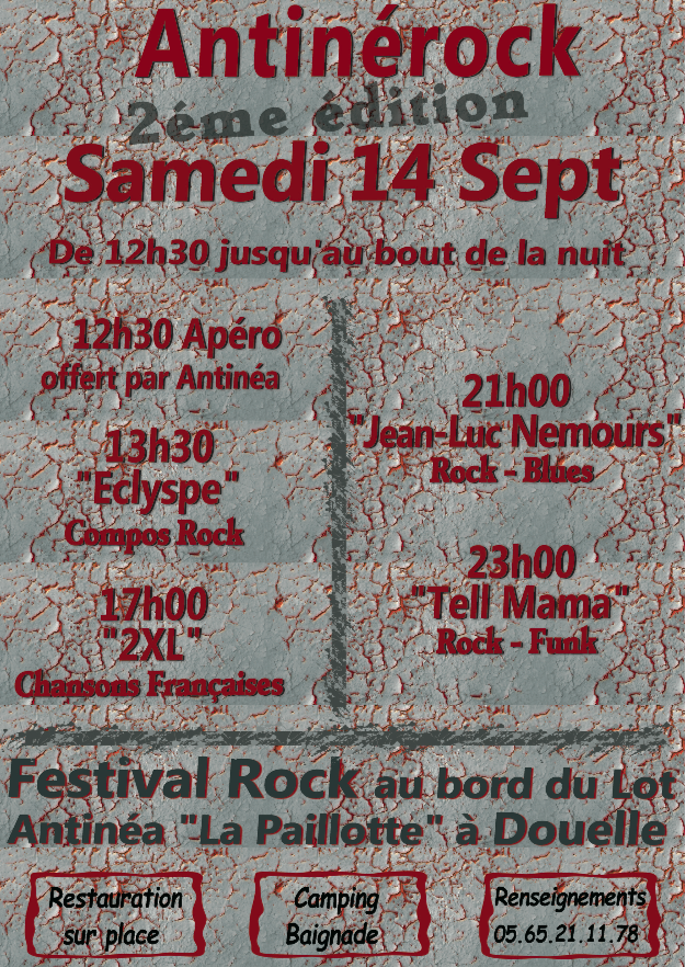 19.09.14 Antinéa Festival Rock
