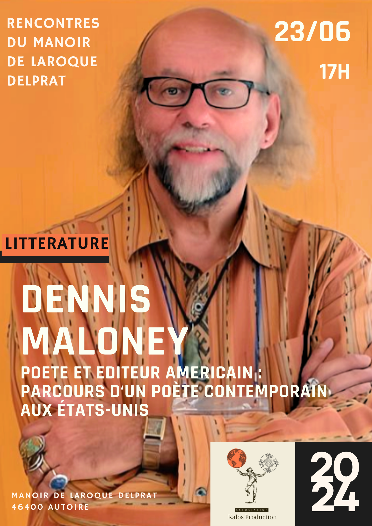 Figeac : rencontre avec Dennis Maloney