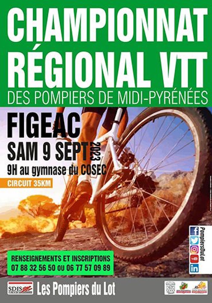 Championnat Régional VTT des Pompiers de Midi-Pyrénées à Figeac null France null null null null