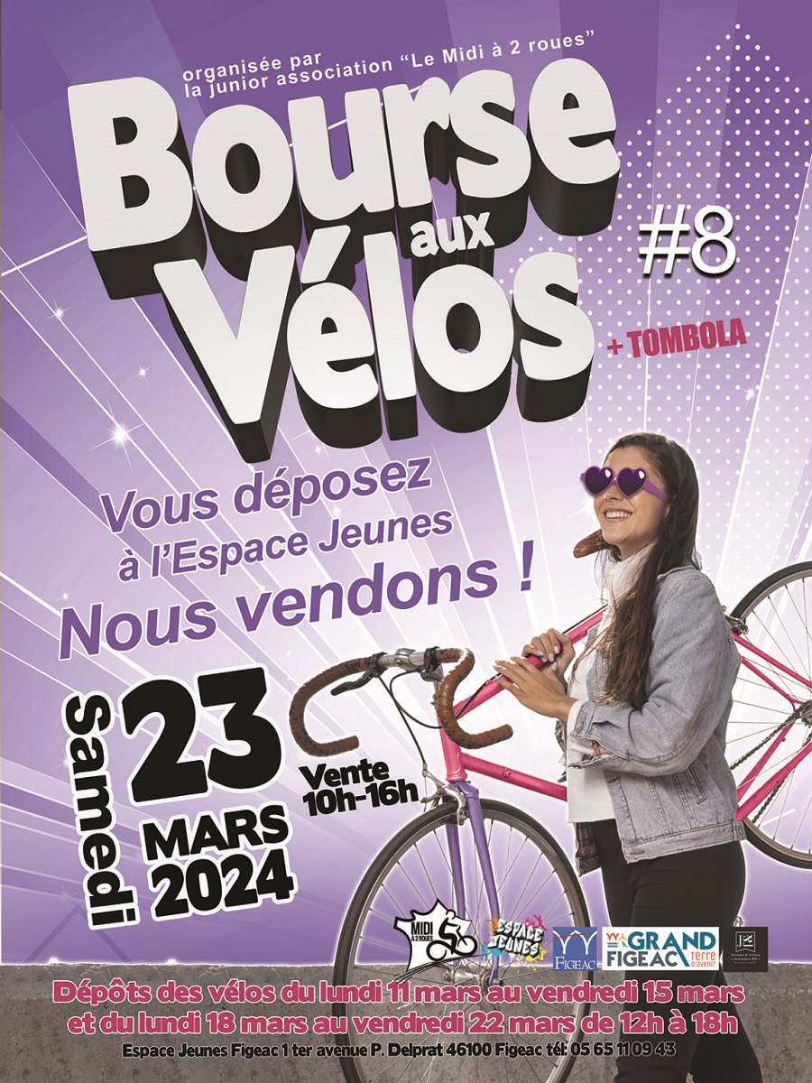 Bourse aux Vélos à Figeac  France Occitanie Lot Figeac 46100