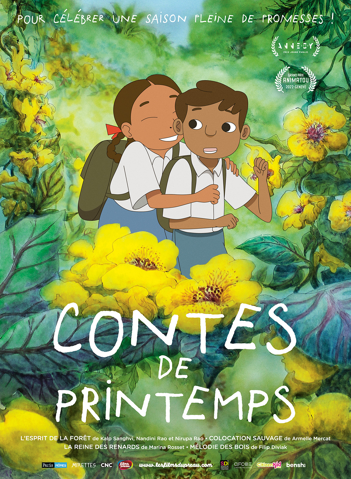 Ciné-Goûter "Contes de Printemps" et " Le Lion et Les Trois Brigands"  France Provence-Alpes-Côte d'Azur Alpes-Maritimes Gourdon 06620