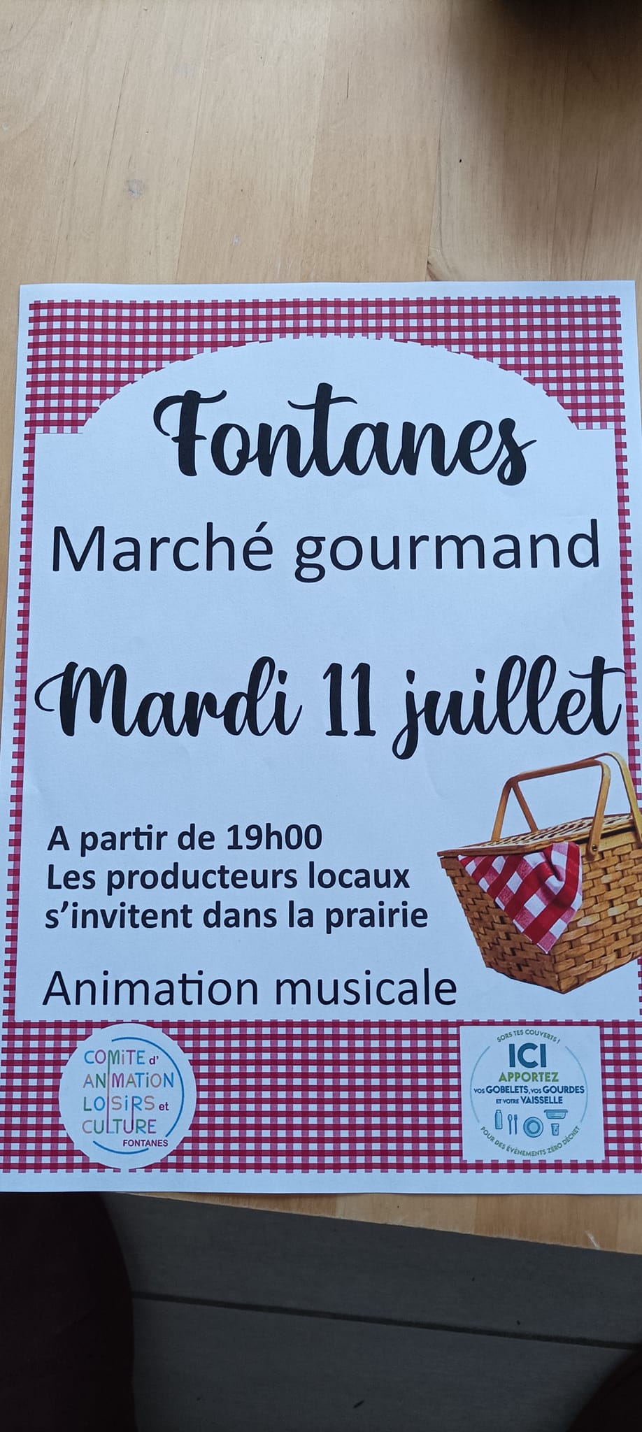 Marché gourmand à Fontanes  France Occitanie Lot Fontanes 46230