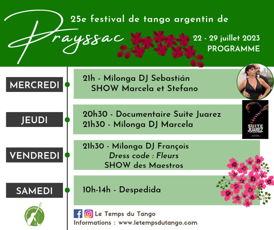 25ème Festival de Tango: Documentaire et milonga null France null null null null