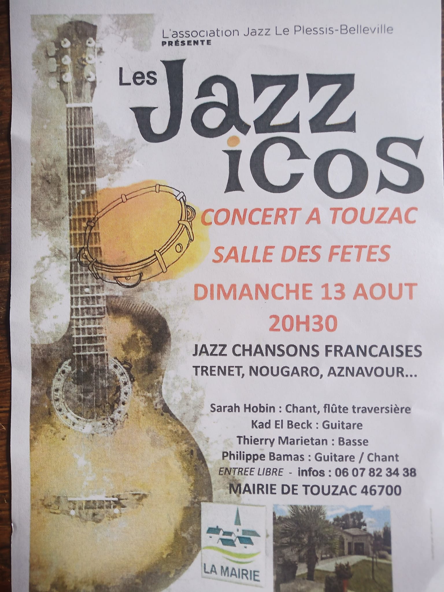 Concert à Touzac: Les Jazzicos null France null null null null