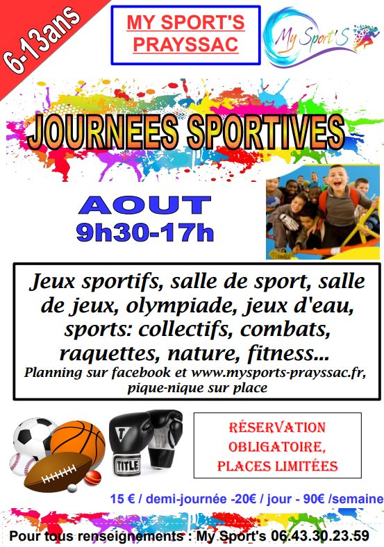 Stage multisports pour les 6 - 13 ans null France null null null null