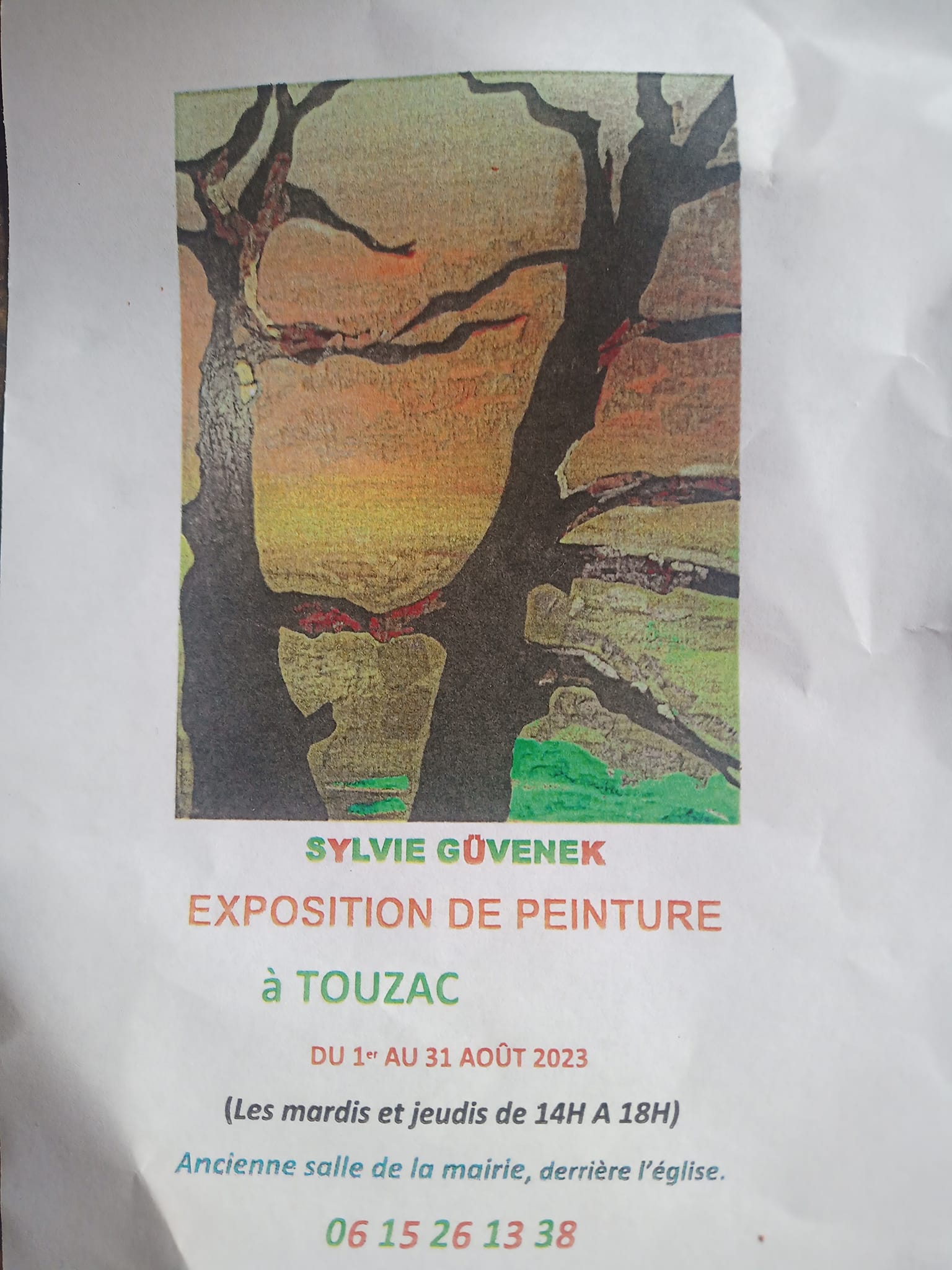 Exposition de peinture à Touzac null France null null null null