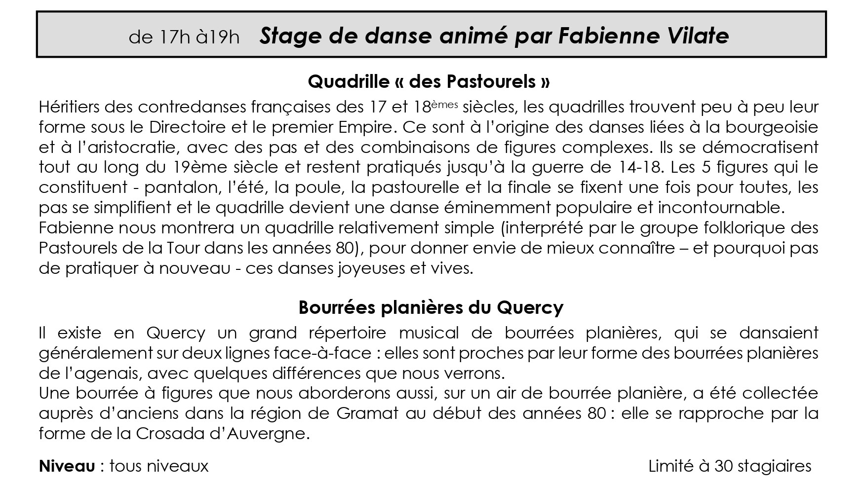 FestiTrad d'Automne  France Occitanie Lot Montcuq-en-Quercy-Blanc 46800