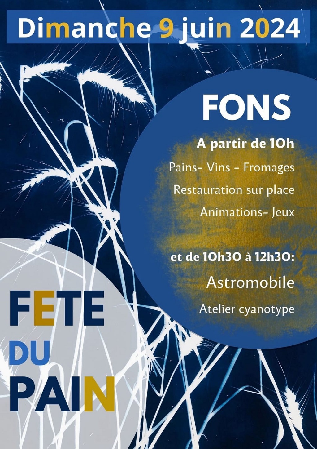 La Fête du pain à Fons  France Occitanie Lot Fons 46100