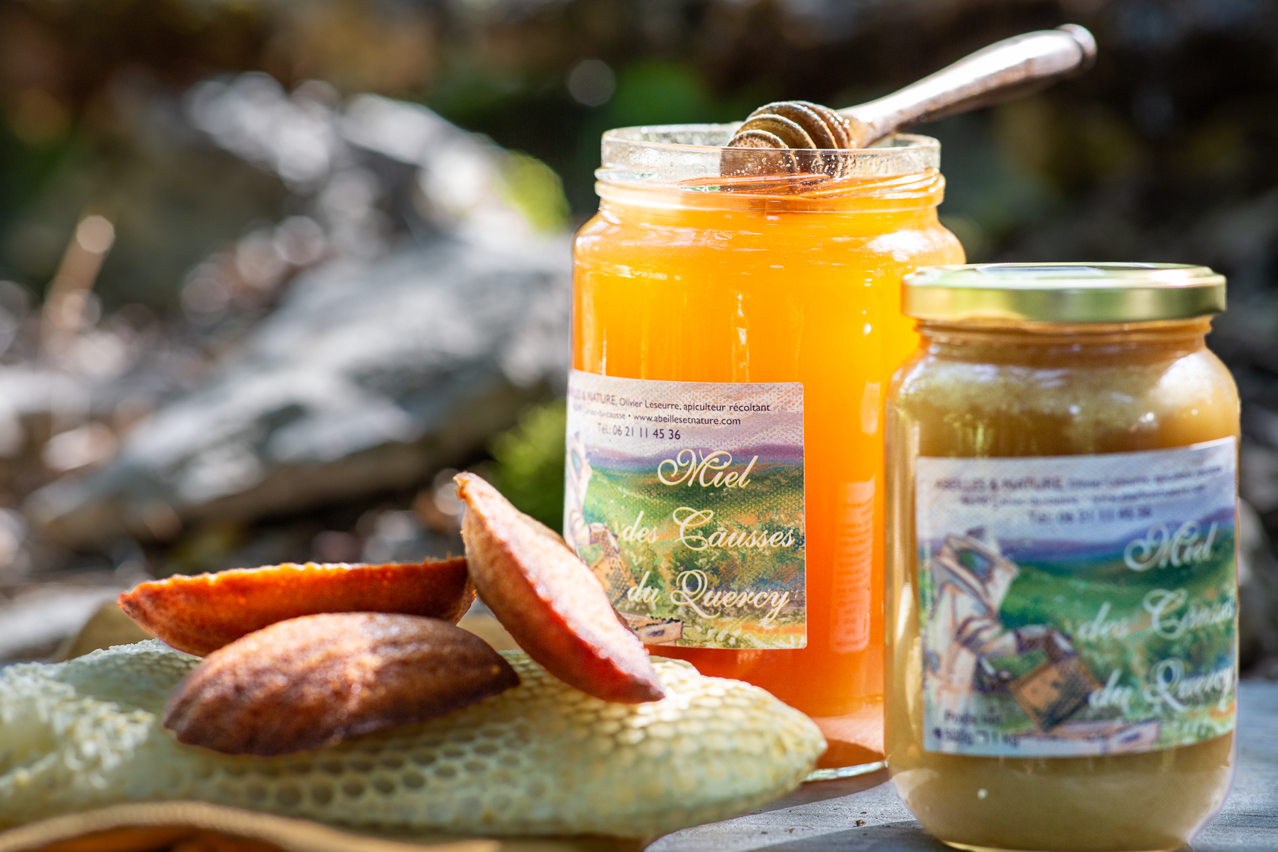 Abeilles et Nature - Miel et biscuits