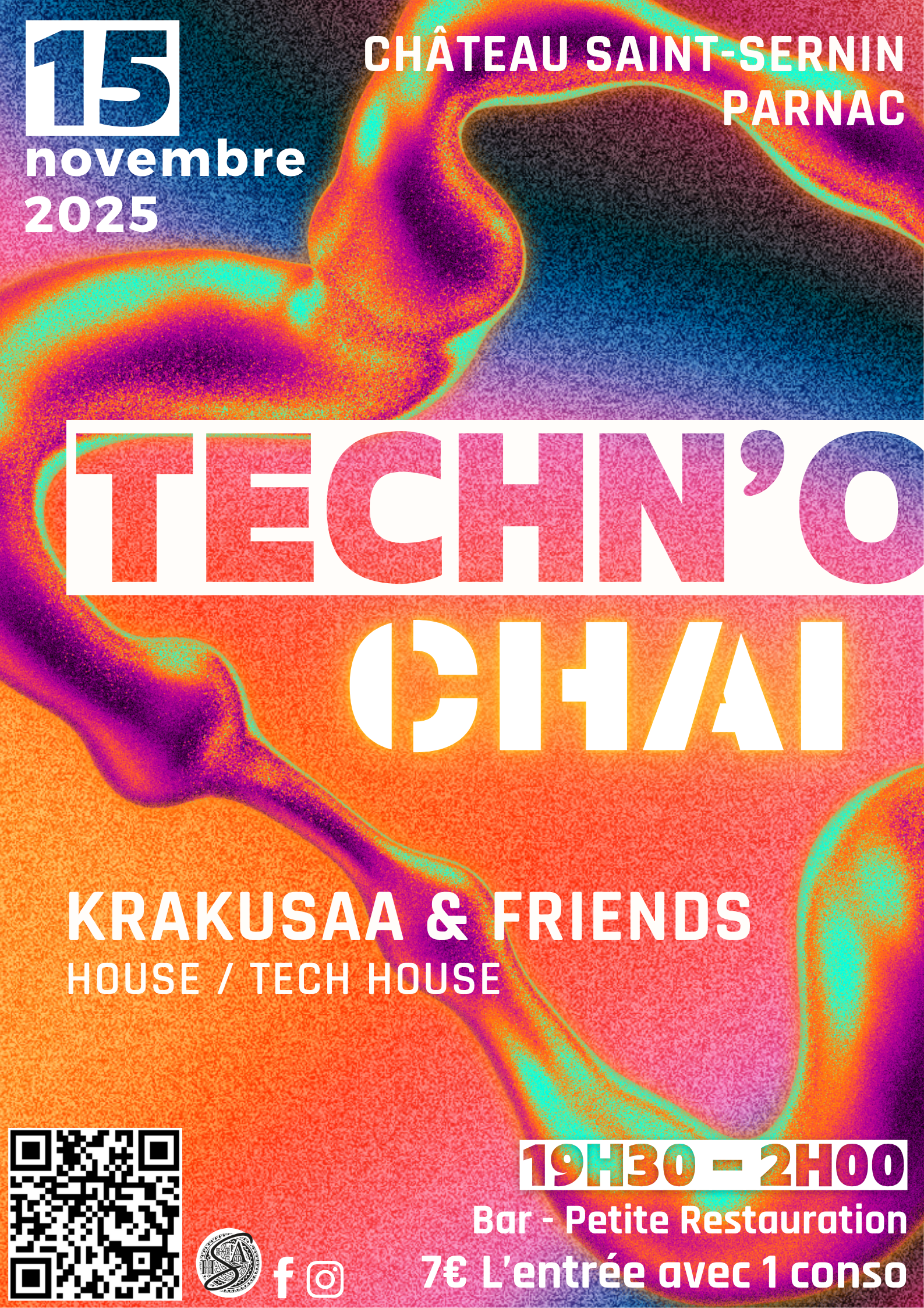 Figeac : Techn'Ô Chai : soirée électro au domaine