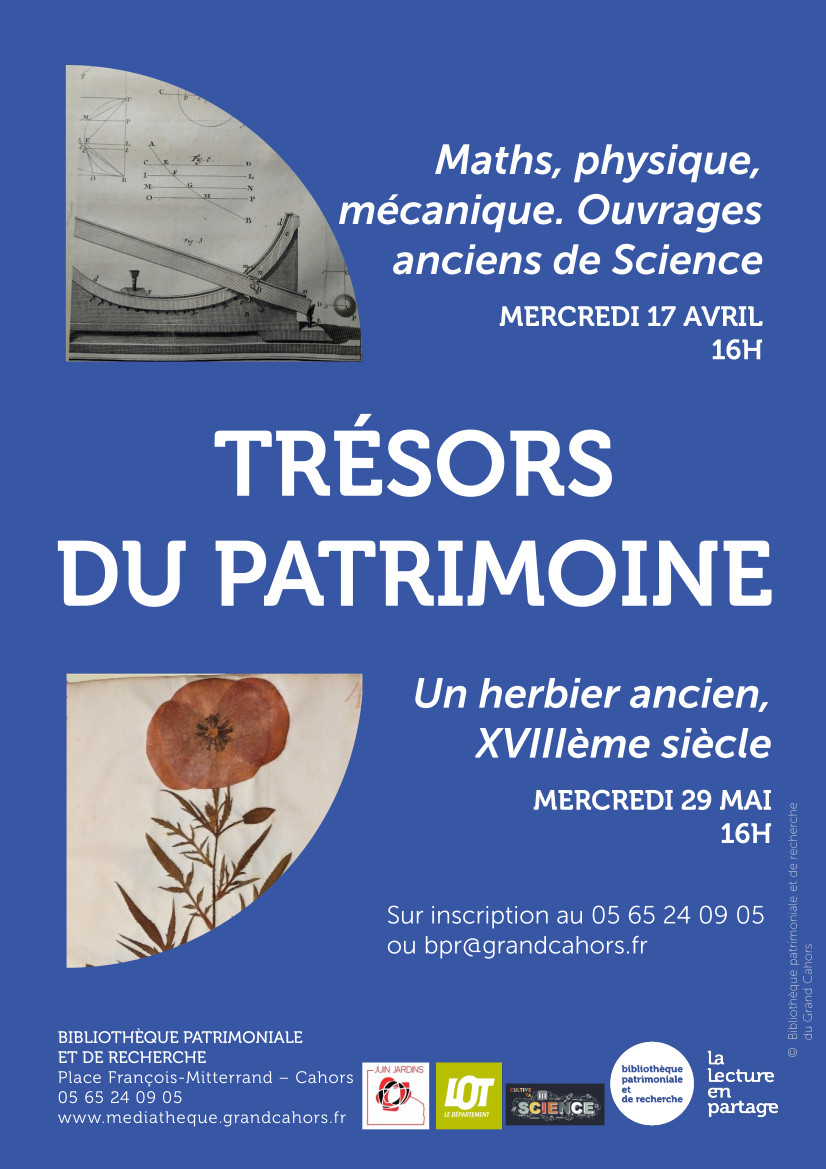 Festival Cahors Juin Jardins: Trésors du patrimoine : un herbier ancien, XVIIIème siècle null France null null null null