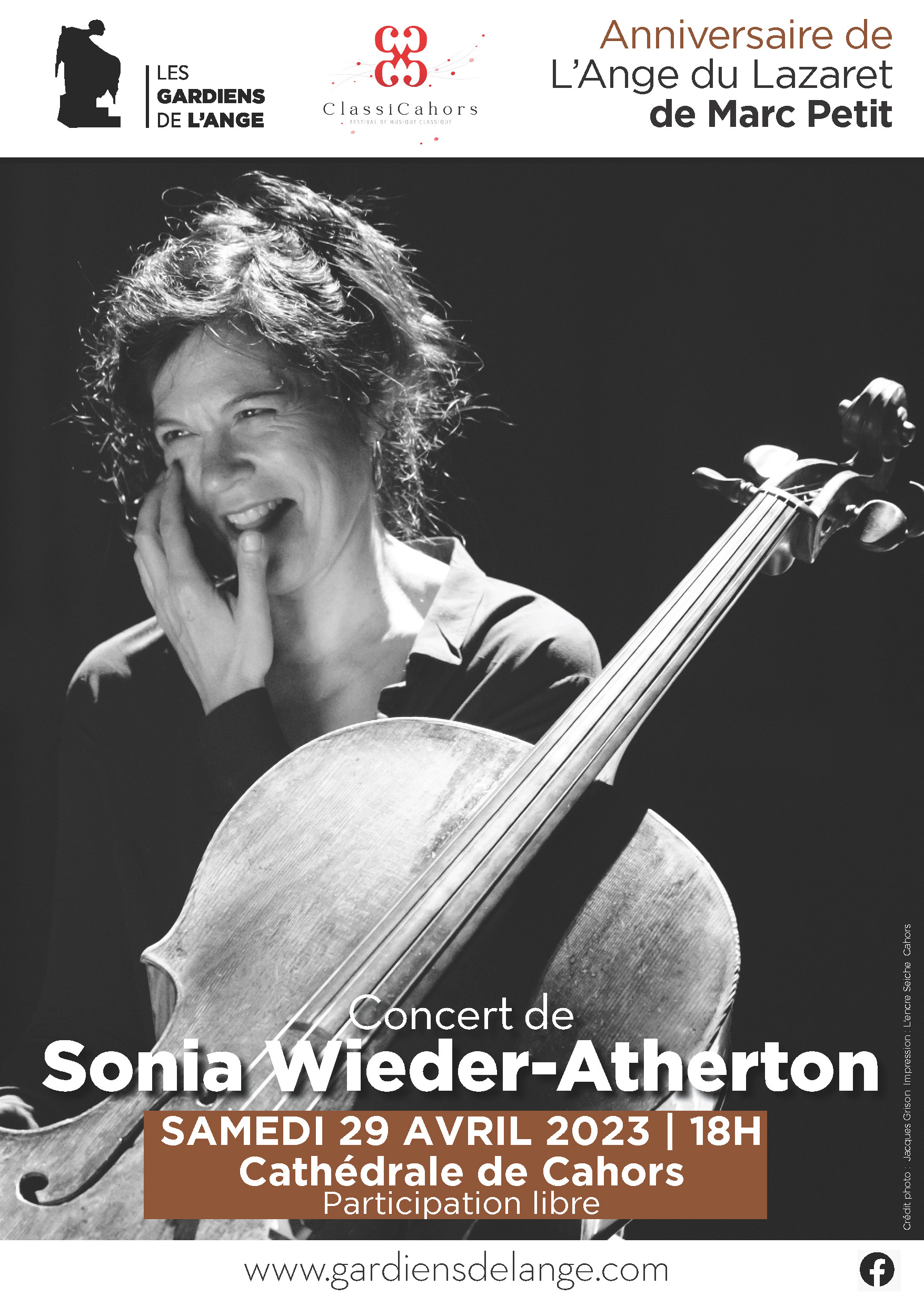 ClassiCahors 2023 : concert de Sonia Wieder-Atherton  France Occitanie Lot Cahors 46000
