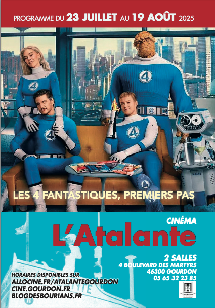 Atalante 23 Juillet au 19 Août