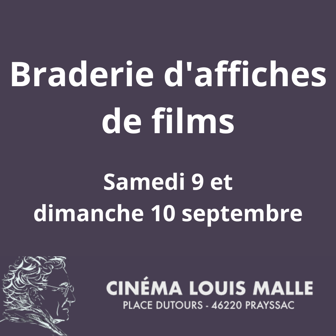 Braderie d'affiches de films  France Occitanie Lot Prayssac 46220