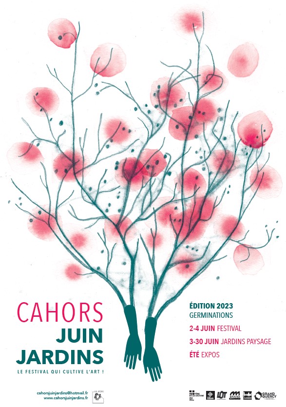 Festival Cahors Juin Jardins 2023: Au fil des Douelles  France Occitanie Lot Douelle 46140