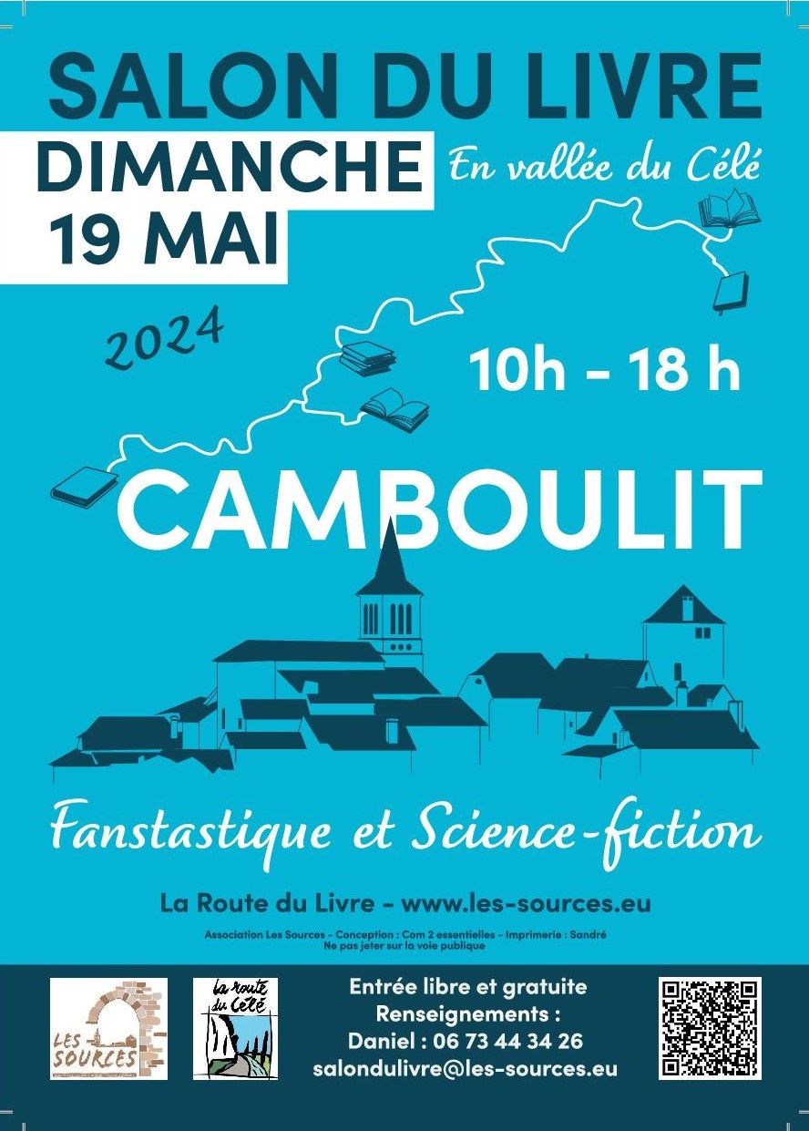 Figeac : Salon du livre sur le thème « Fantastique, Fantasy et Science-fiction »  à Camboulit