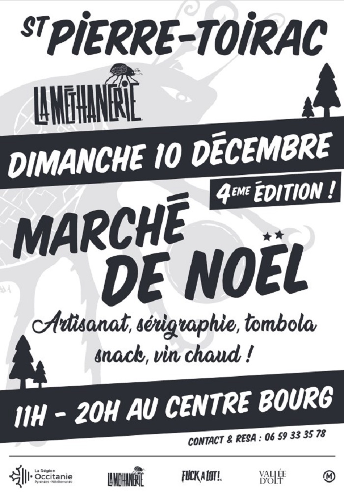 Marché de Noël à Saint-Pierre-Toirac  France Occitanie Lot Saint-Pierre-Toirac 46160