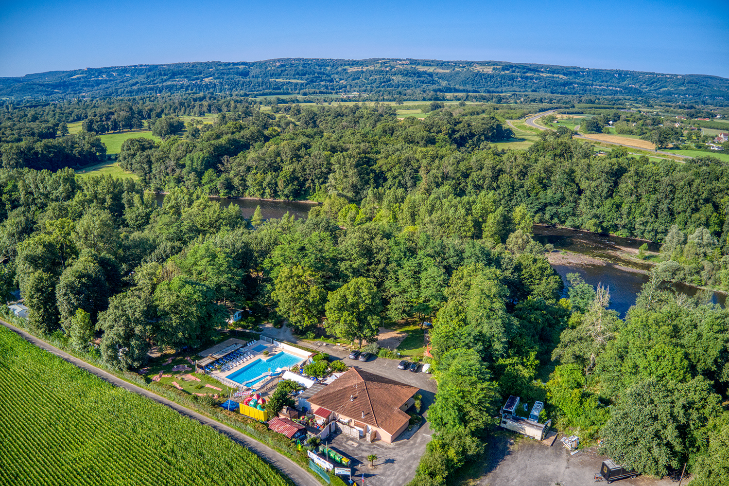 Camping Les Chalets sur la Dordogne