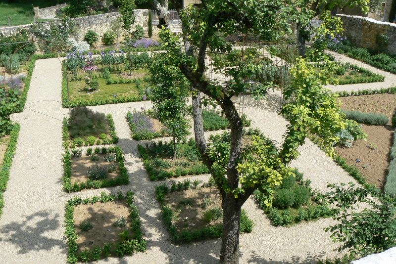 Jardin Médiéval du Barry  France Occitanie Lot Salviac 46340