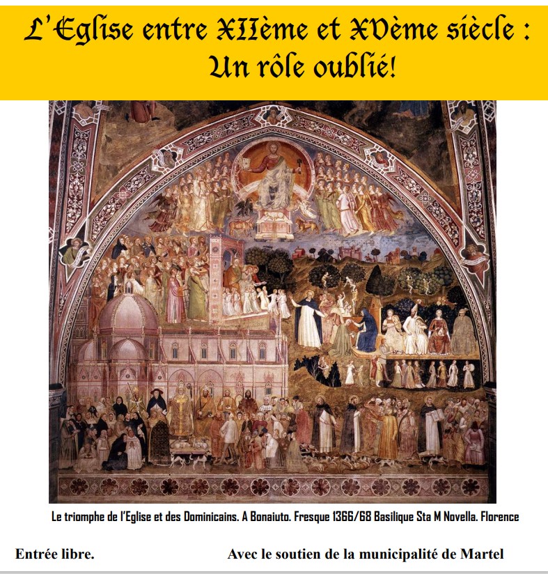 Conférence : L'Eglise entre le 12ème et le 15ème siècle null France null null null null
