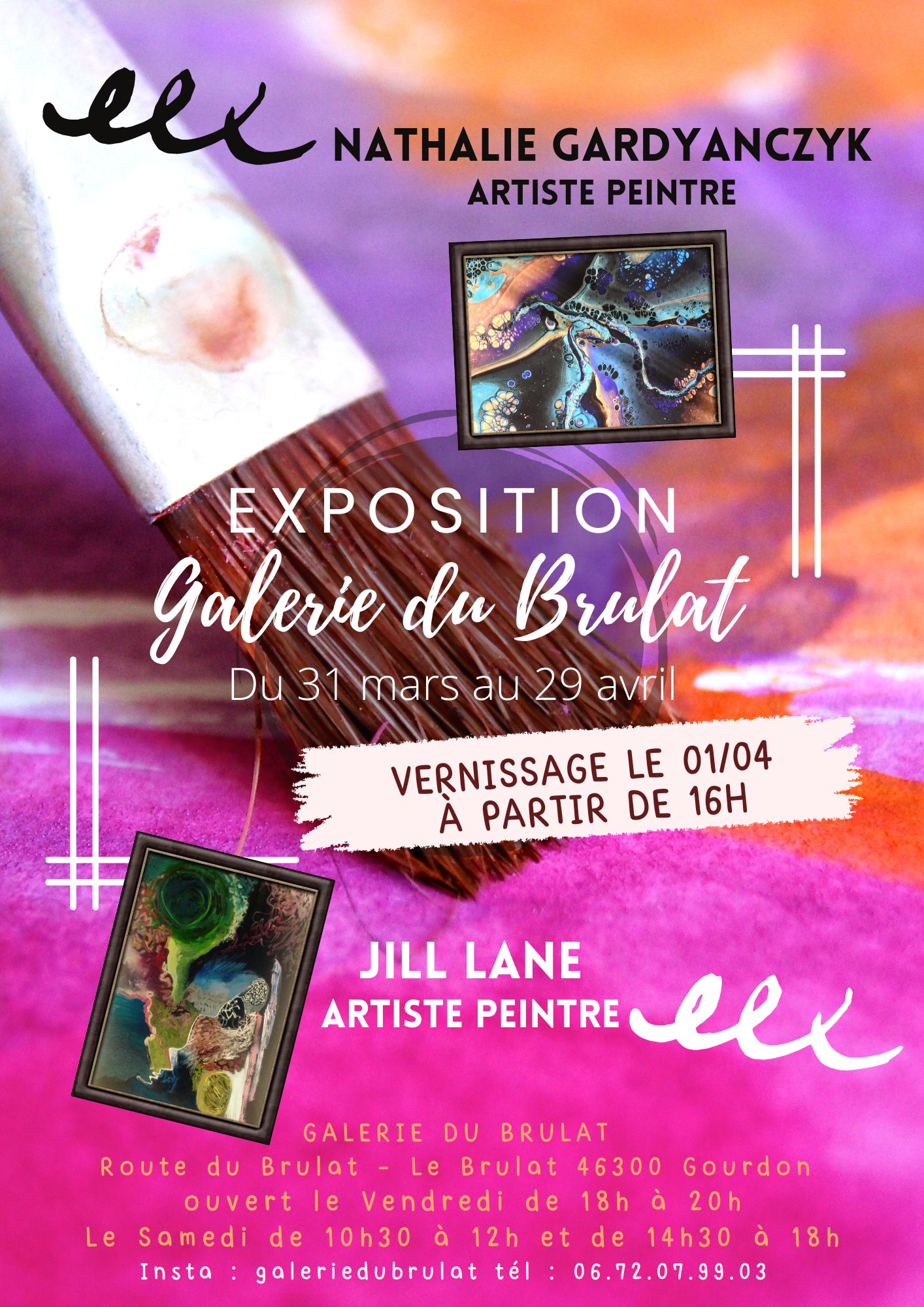 Exposition Galerie du Brulat Avril 2023 - 1