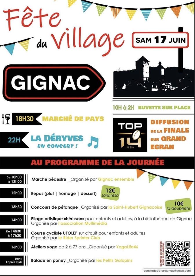 Fête de Gignac  France Occitanie Lot Gignac 46600