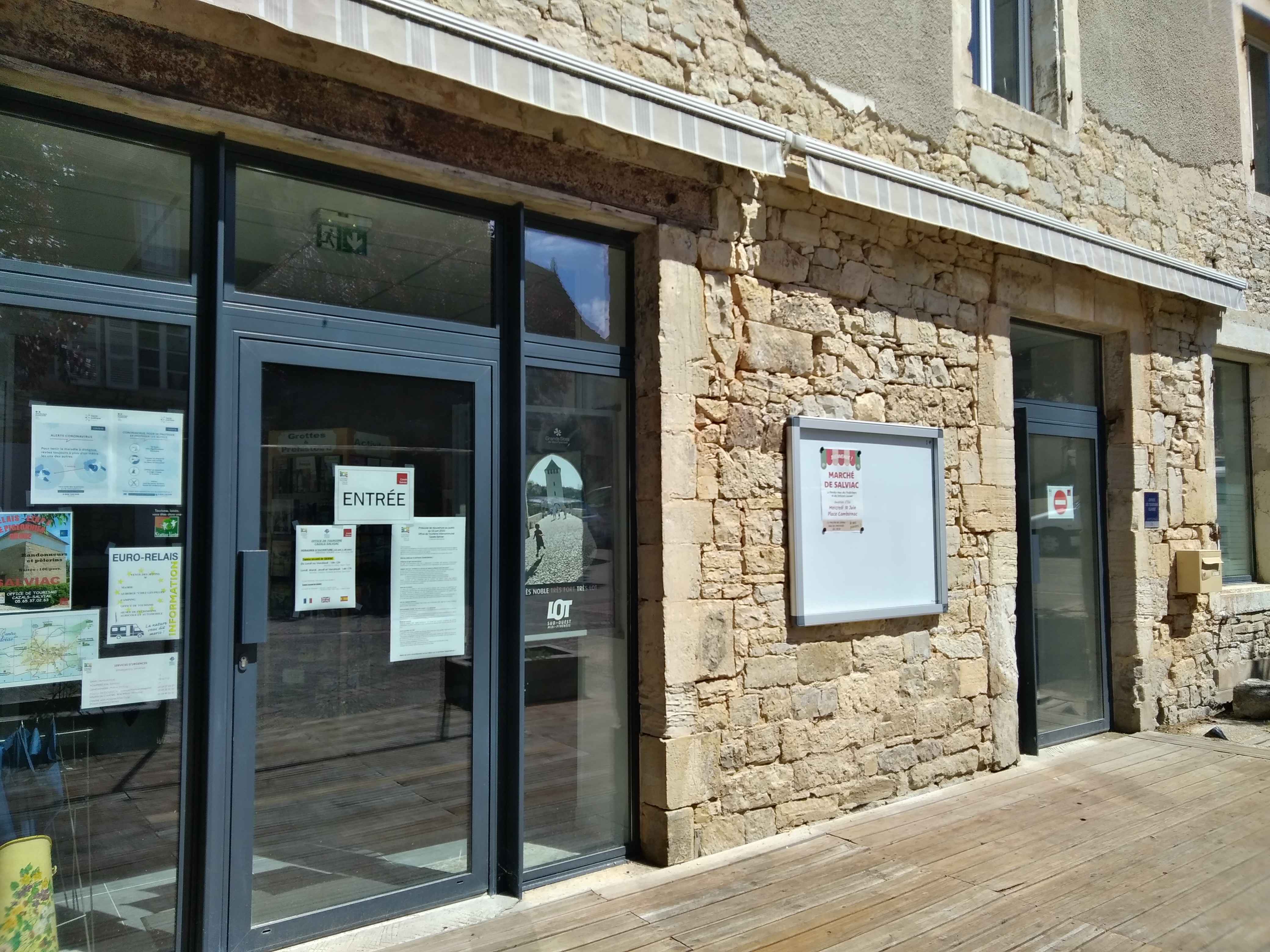 Office de Tourisme Cazals-Salviac - Bureau d'information de Salviac  France Occitanie Lot Salviac 46340