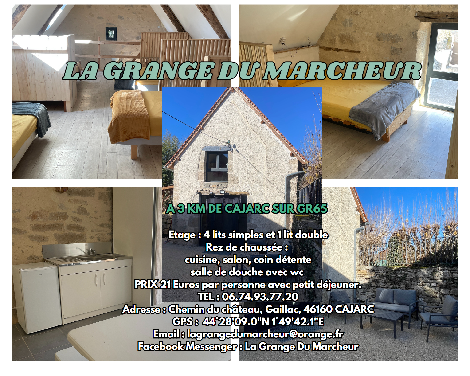 La Grange du Marcheur  France Occitanie Lot Cajarc 46160