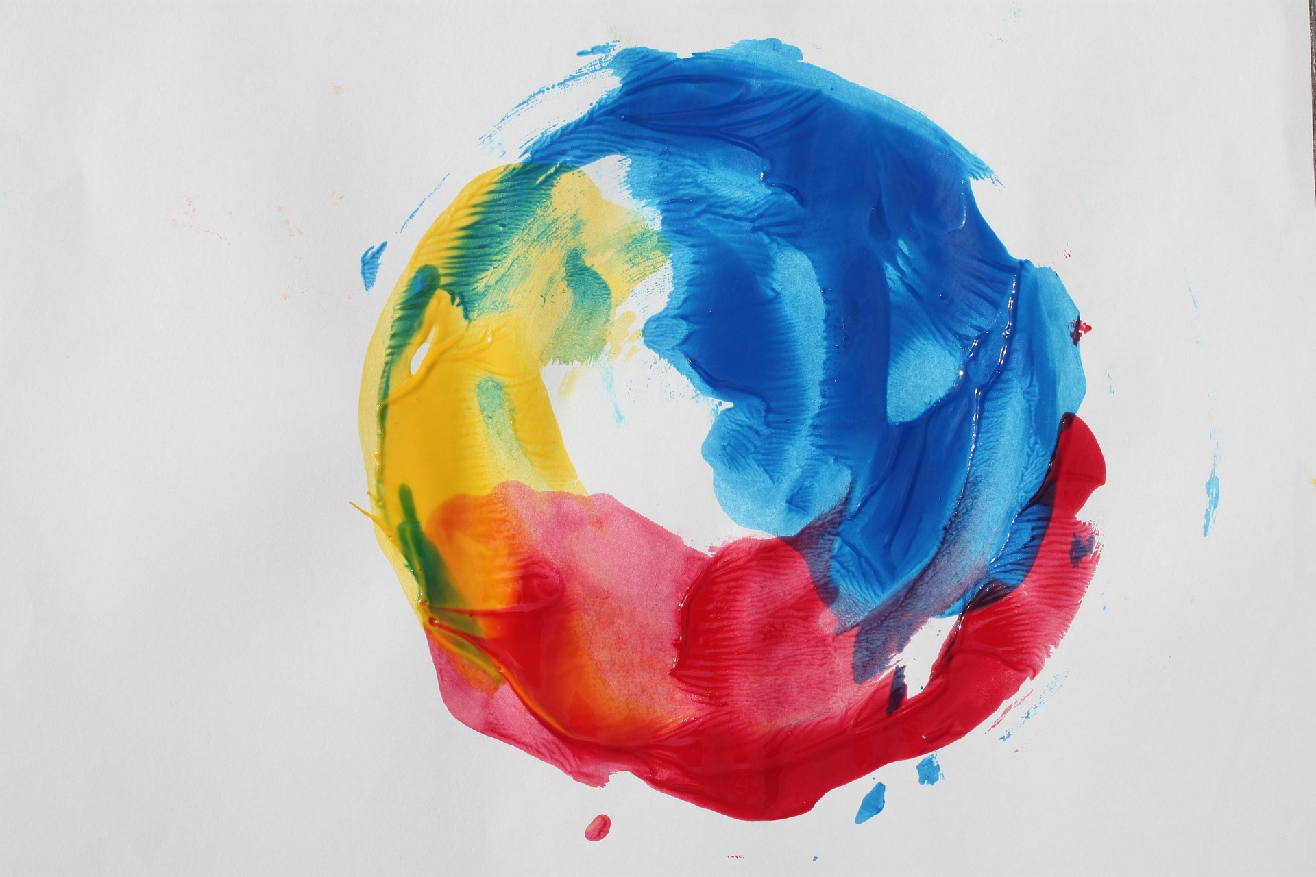 Peinture-couleurs primaires