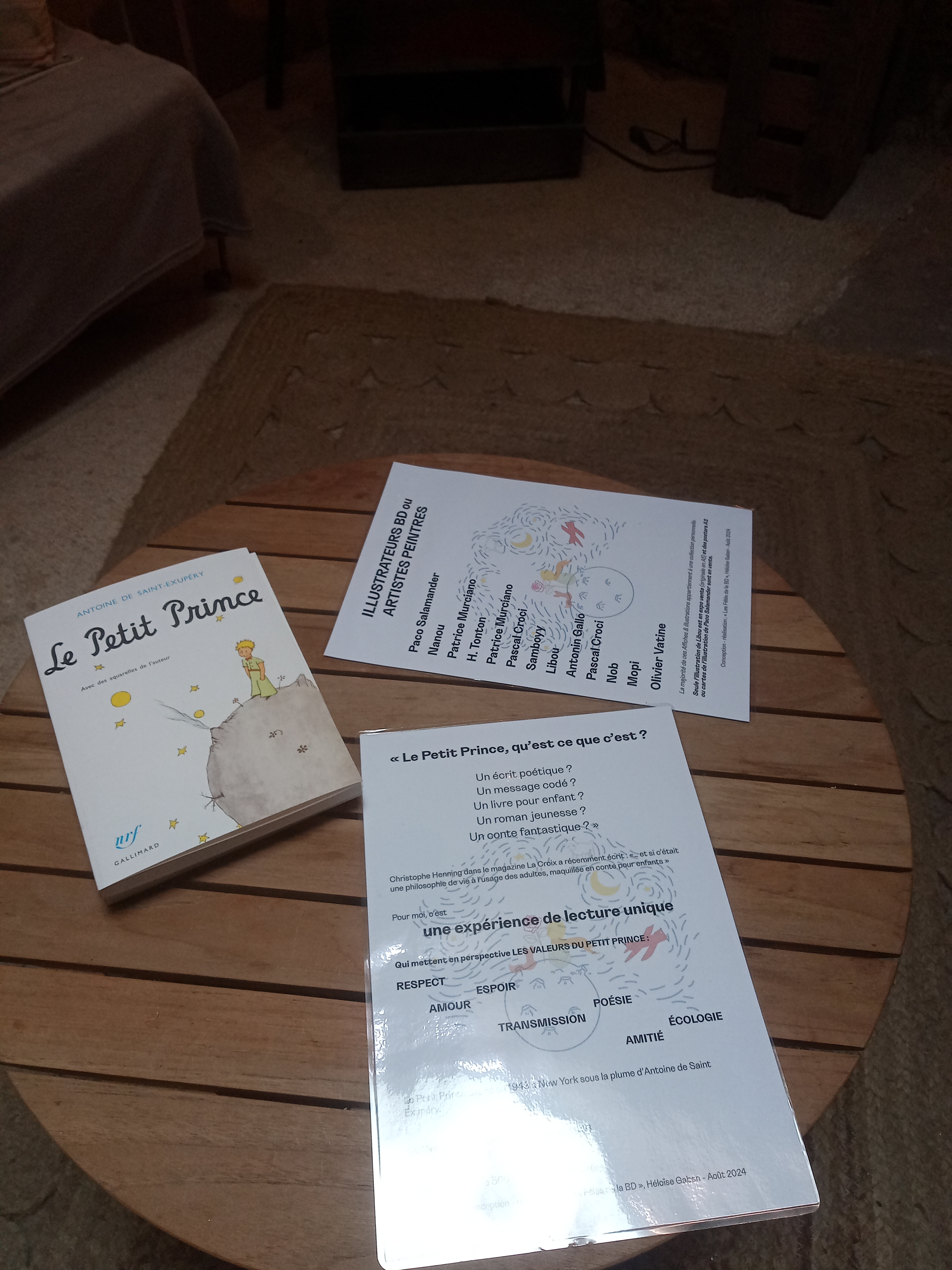 Lecture publique "Le Petit Prince"