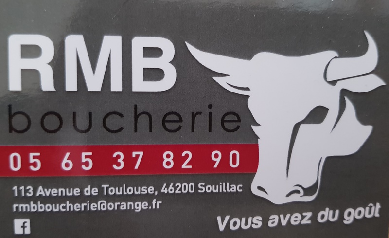 RMB Boucherie  France Occitanie Lot Souillac 46200