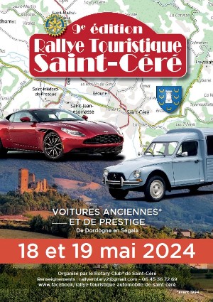 Figeac : 9ème édition Rallye touristique de Saint-Céré