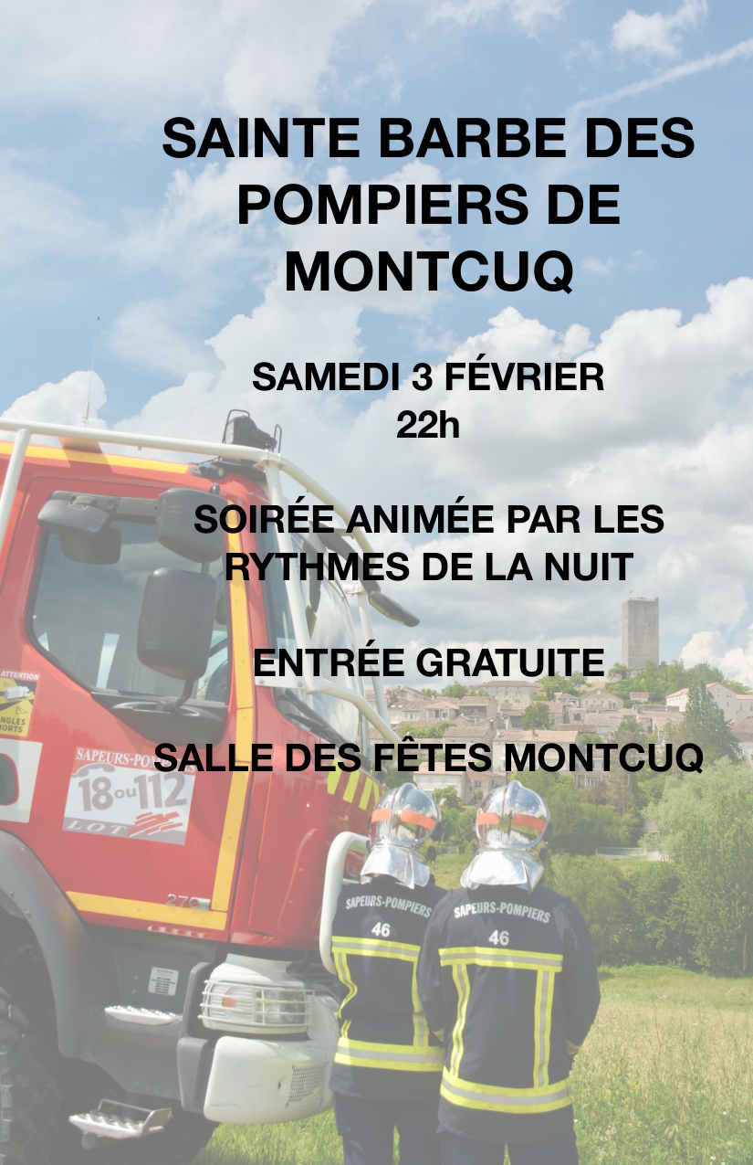 Soirée de Sainte Barbe des pompiers null France null null null null