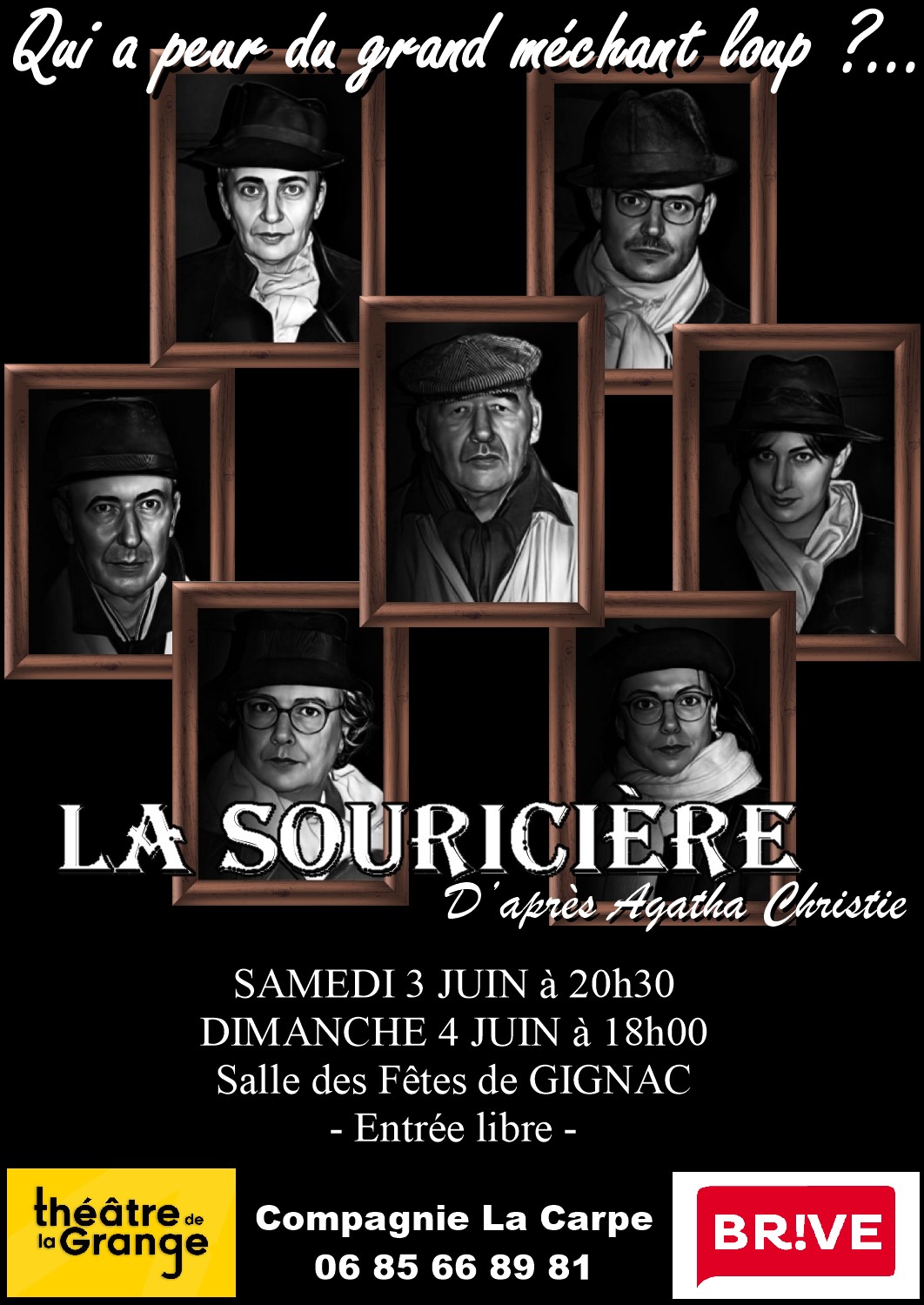 Théâtre "La Souricière"  France Occitanie Lot Gignac 46600