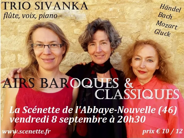 Concert du Trio Sivanka  à La Scénette null France null null null null