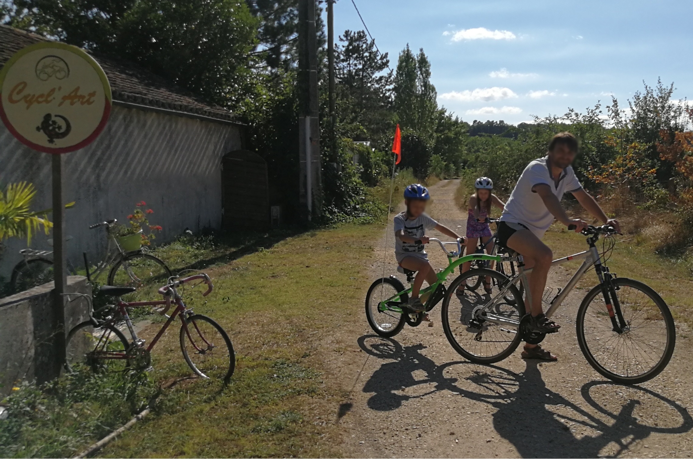 cyclart bicycle painting