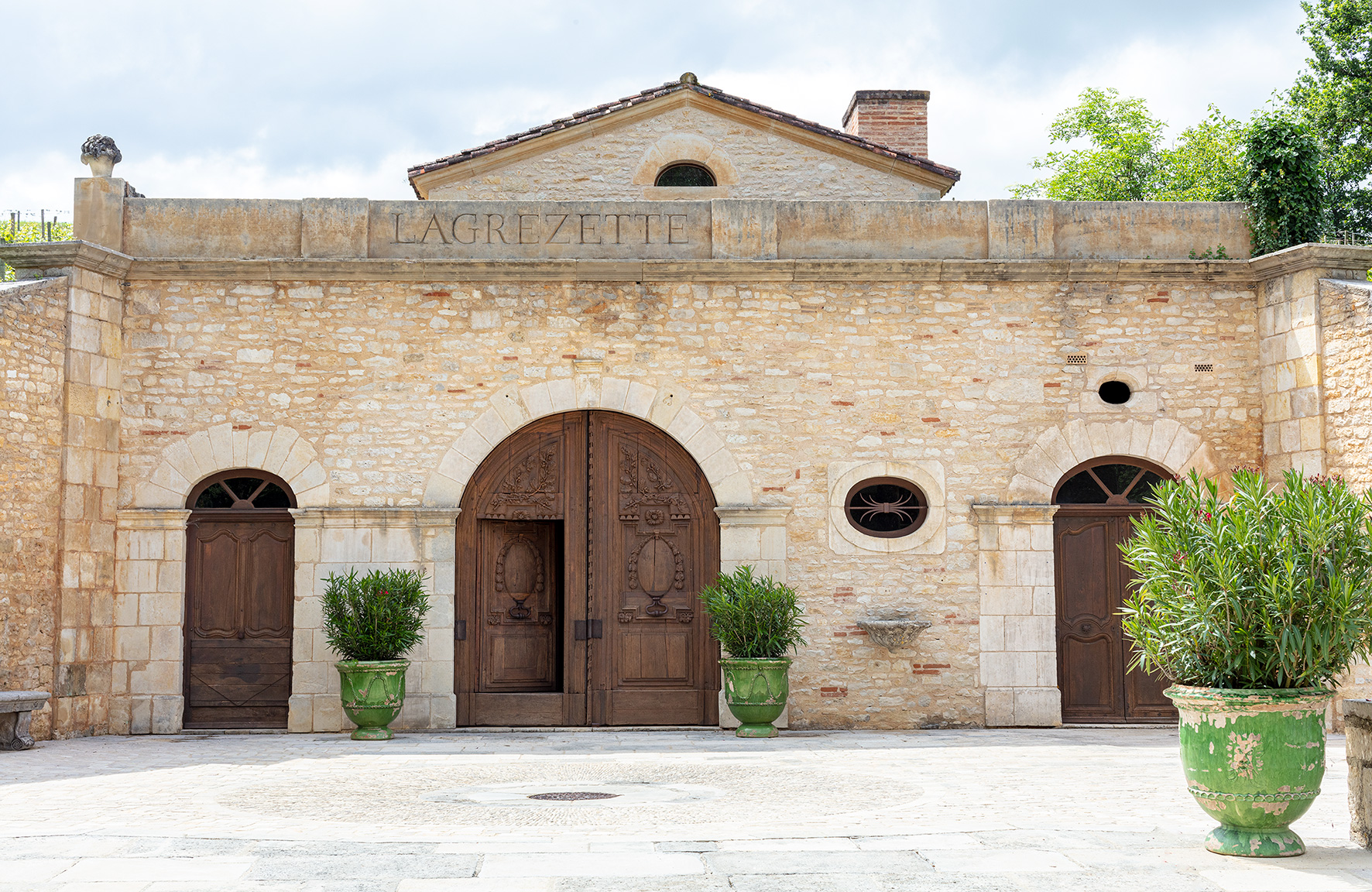 Domaine de Lagrezette : boutique du chai