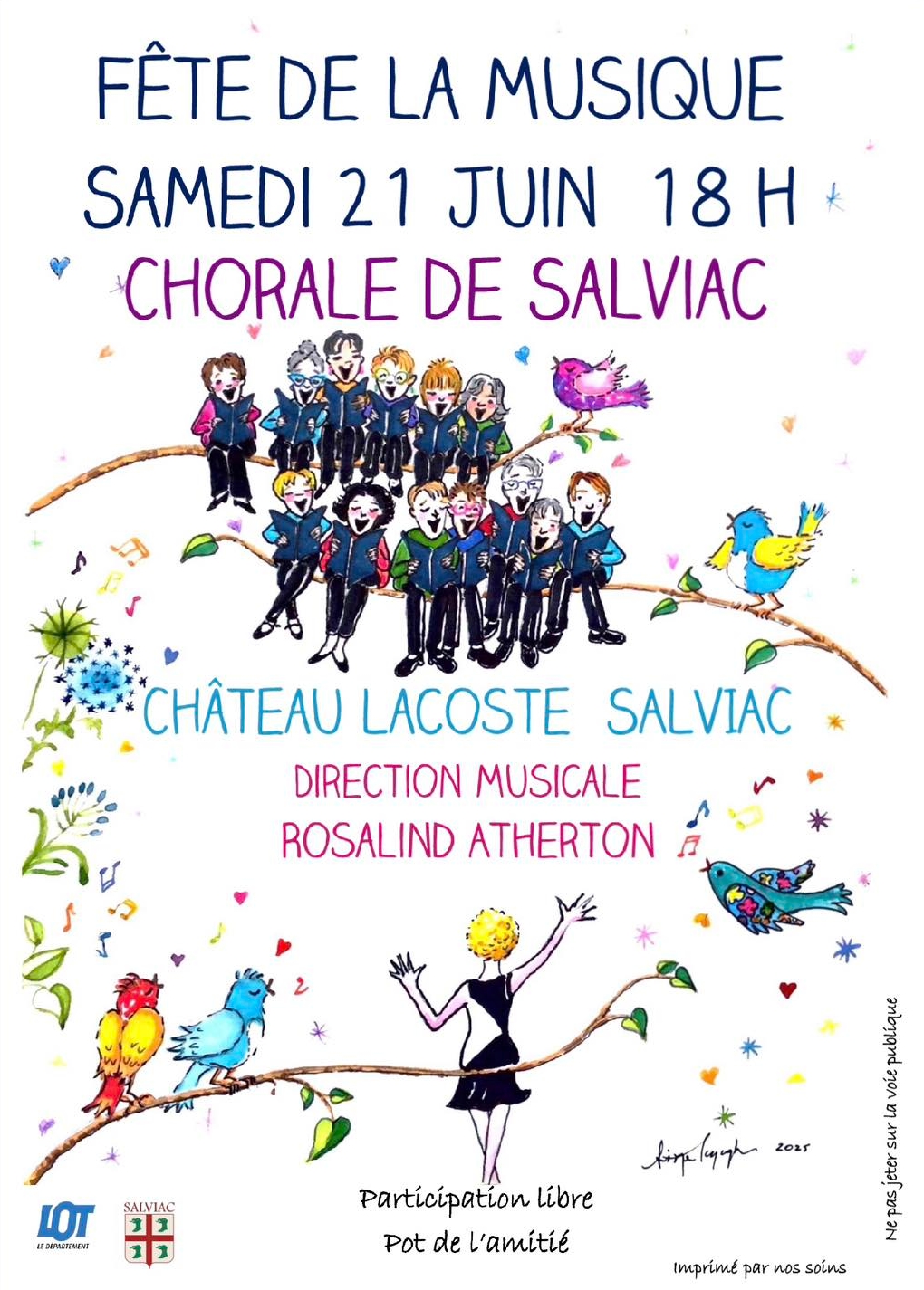 affiche fête musique 2025