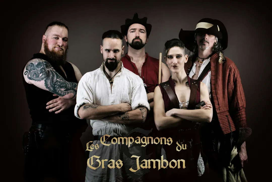 Figeac : Florian & Les Compagnons du Gras Jambon en concert pour le Folk Club de Cahors