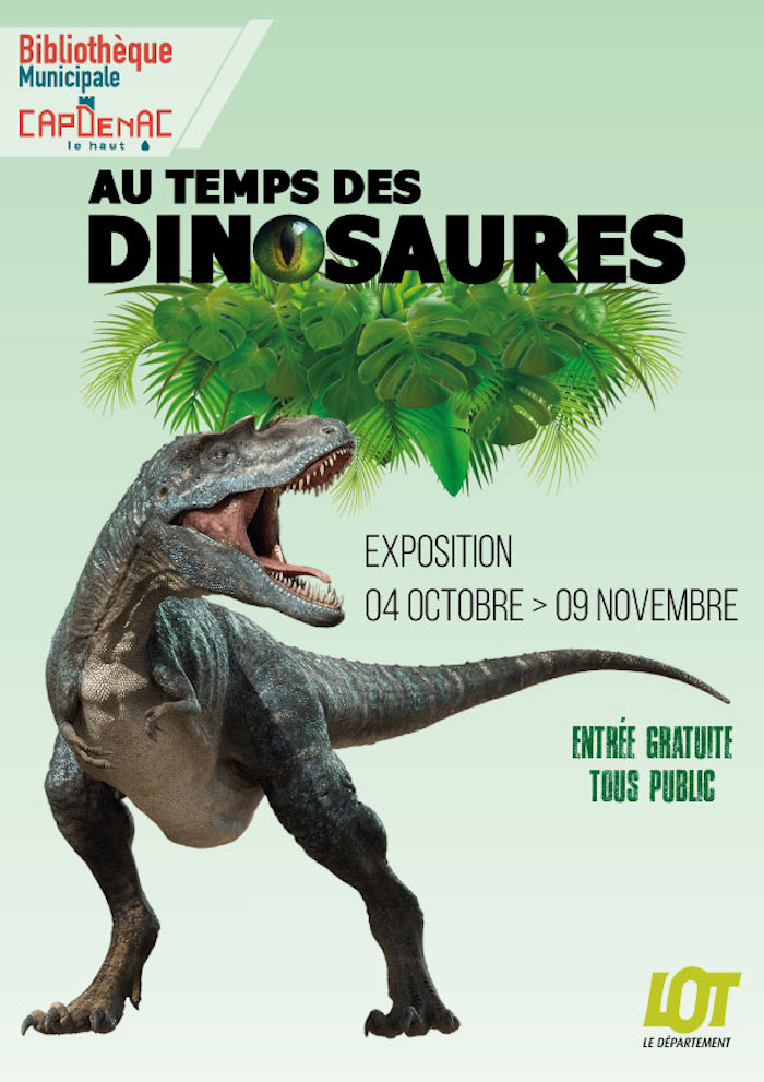 Exposition : au temps des dinosaures à Capdenac-le-Haut null France null null null null