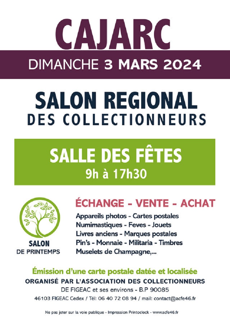 Salon Régional des Collectionneurs à Cajarc null France null null null null