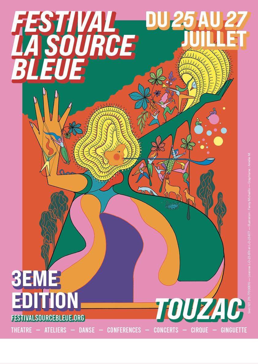 Festival la Source Bleue  France Occitanie Lot Touzac 46700