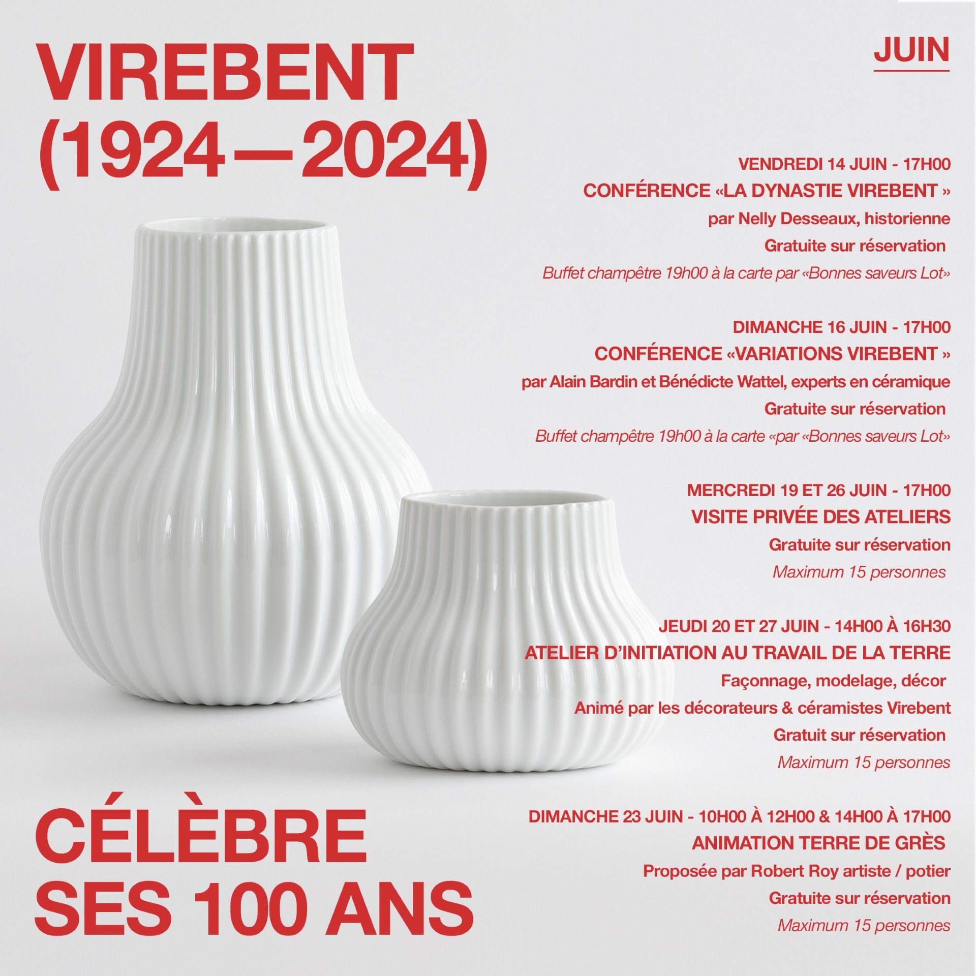 1924 - 2024: Les 100 ans de Virebent: Exposition "Regard ouvrier" null France null null null null
