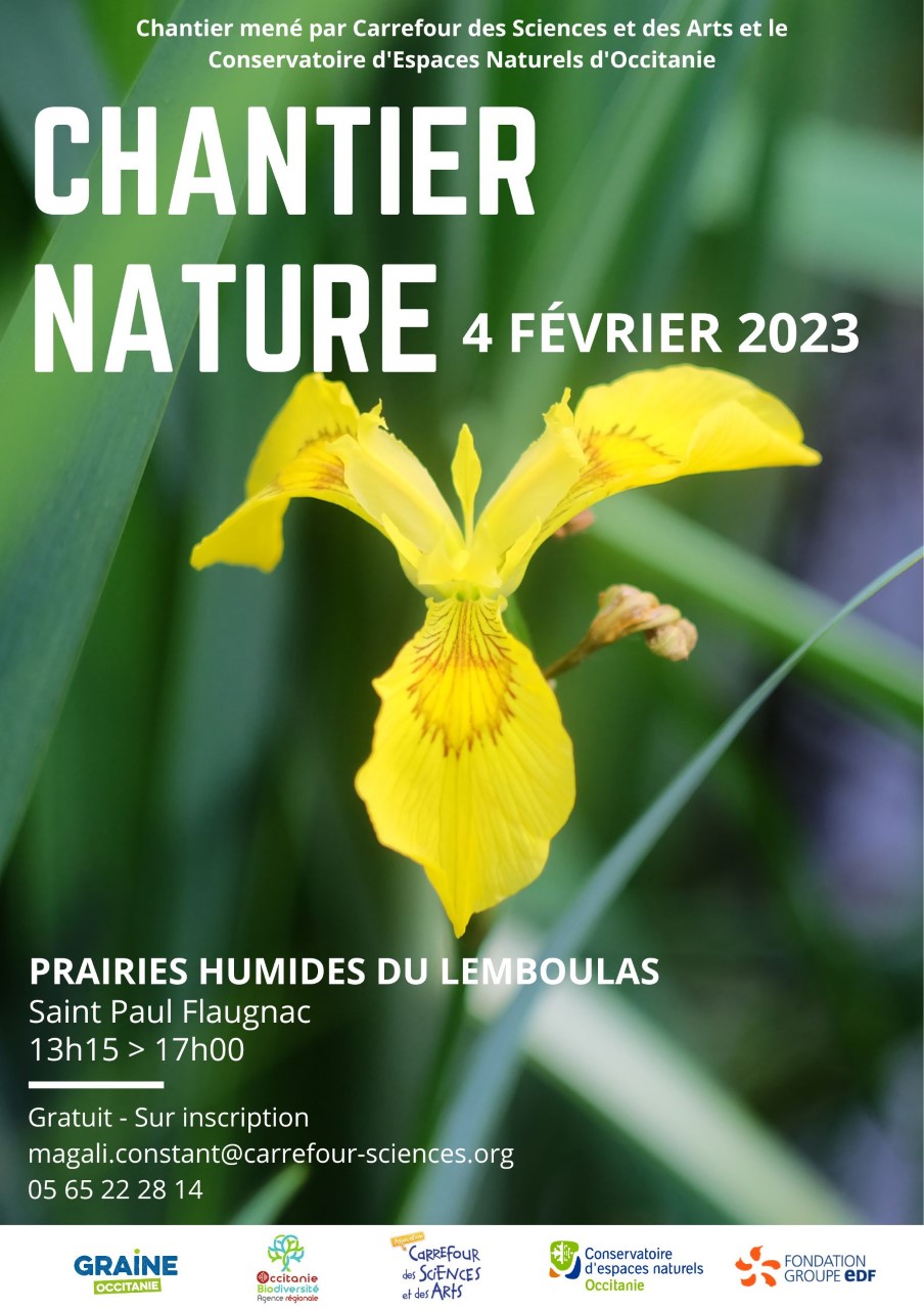 Atelier Nature Hirondelles : "Chantier nature"  France Occitanie Lot Saint-Paul-Flaugnac 46170