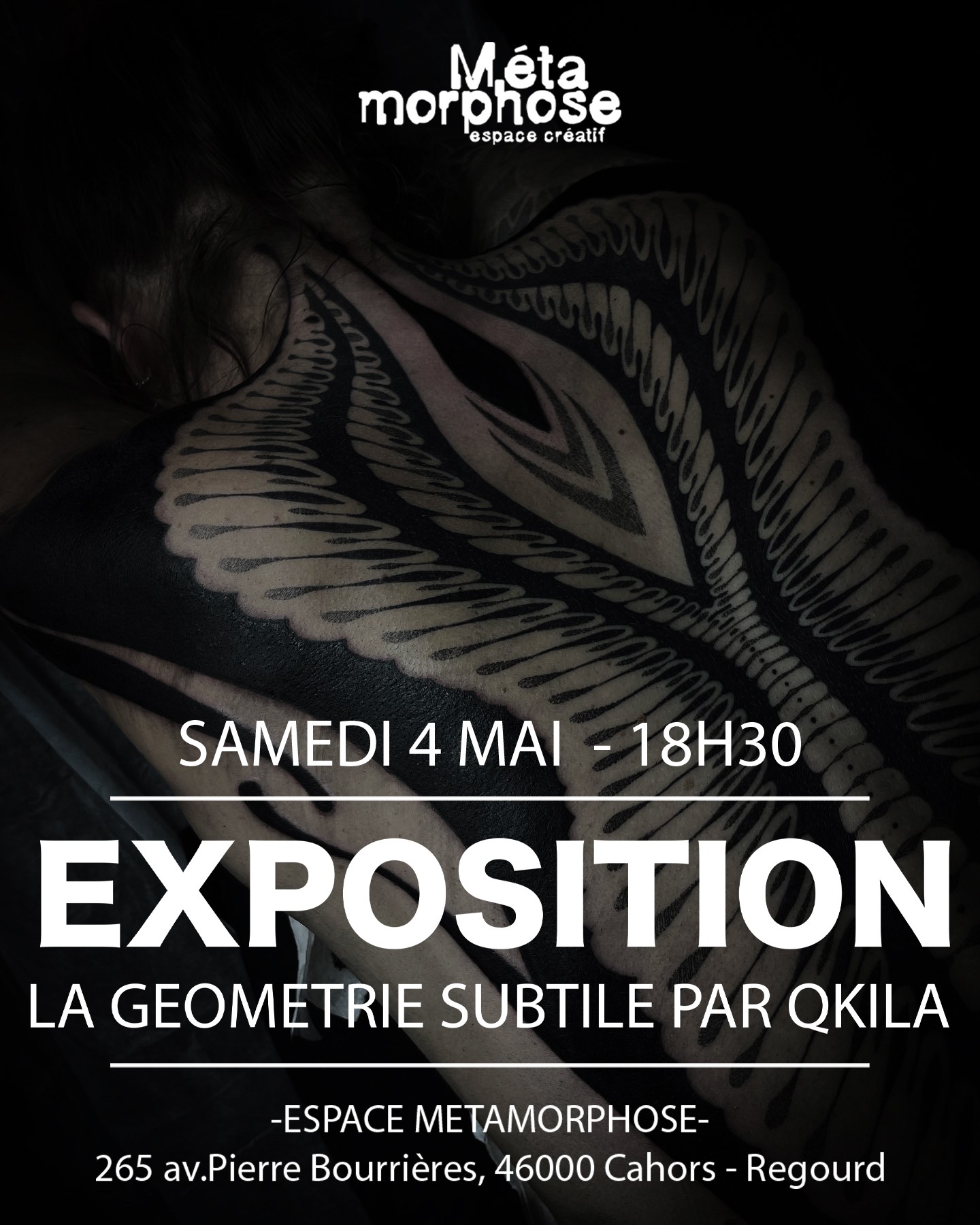 Exposition "La Géométrie subtile par Qkila" null France null null null null