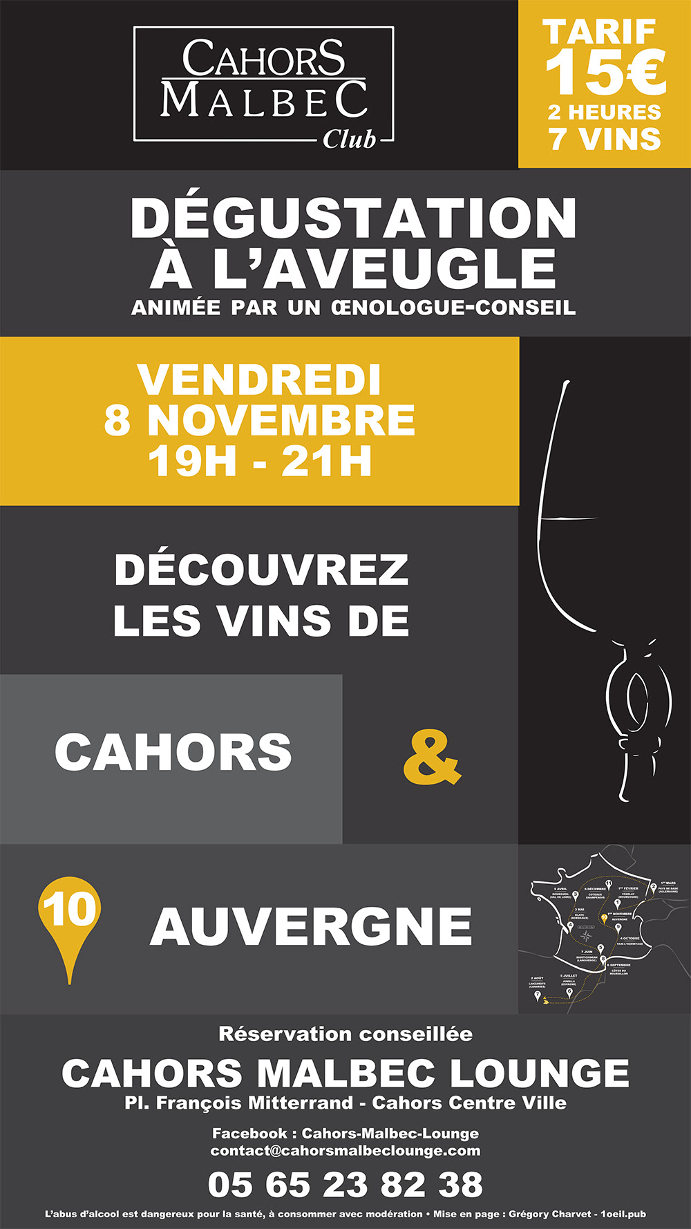 dégustation à l'aveugle