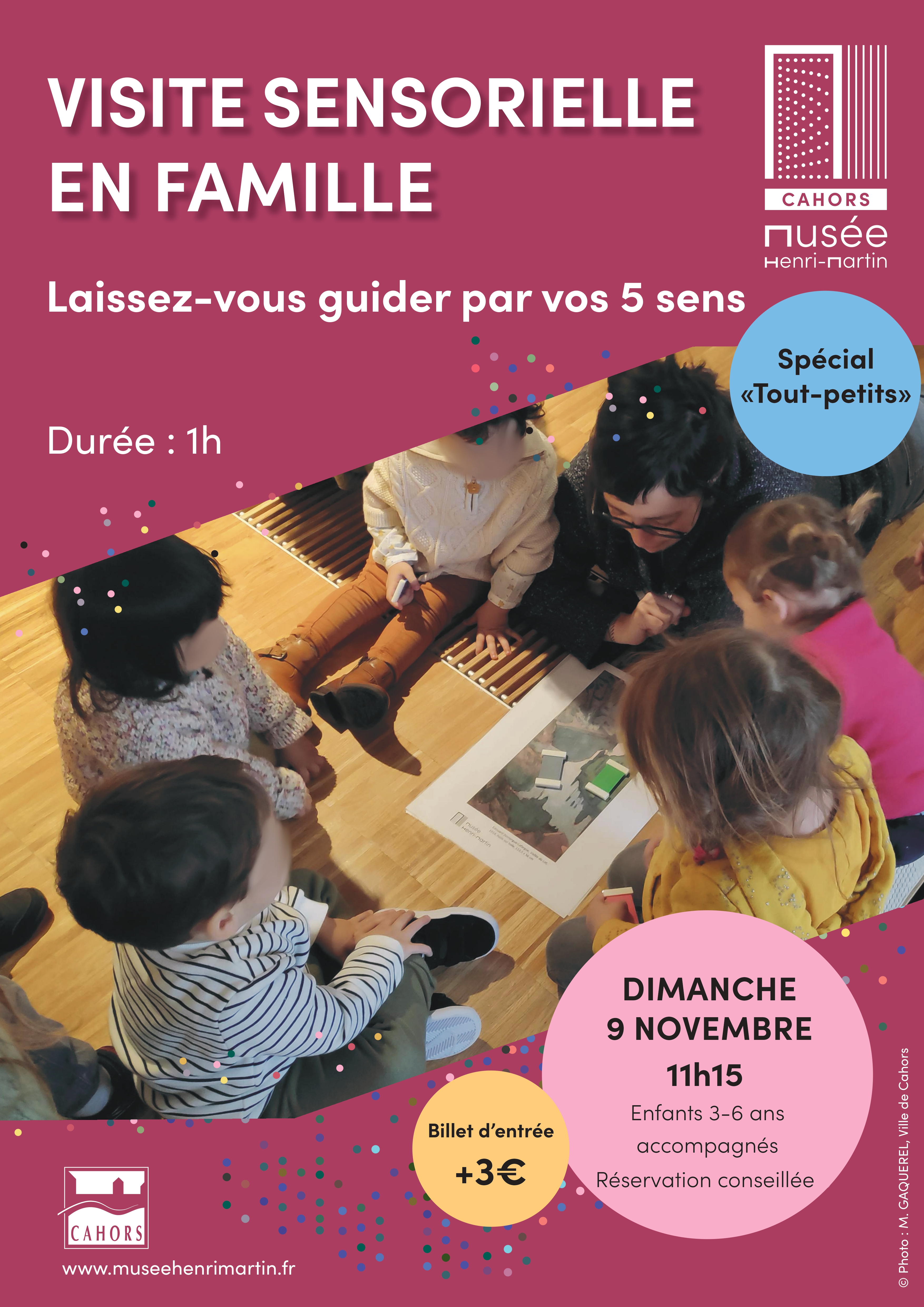Visite sensorielle en famille au Musée Henri-Martin