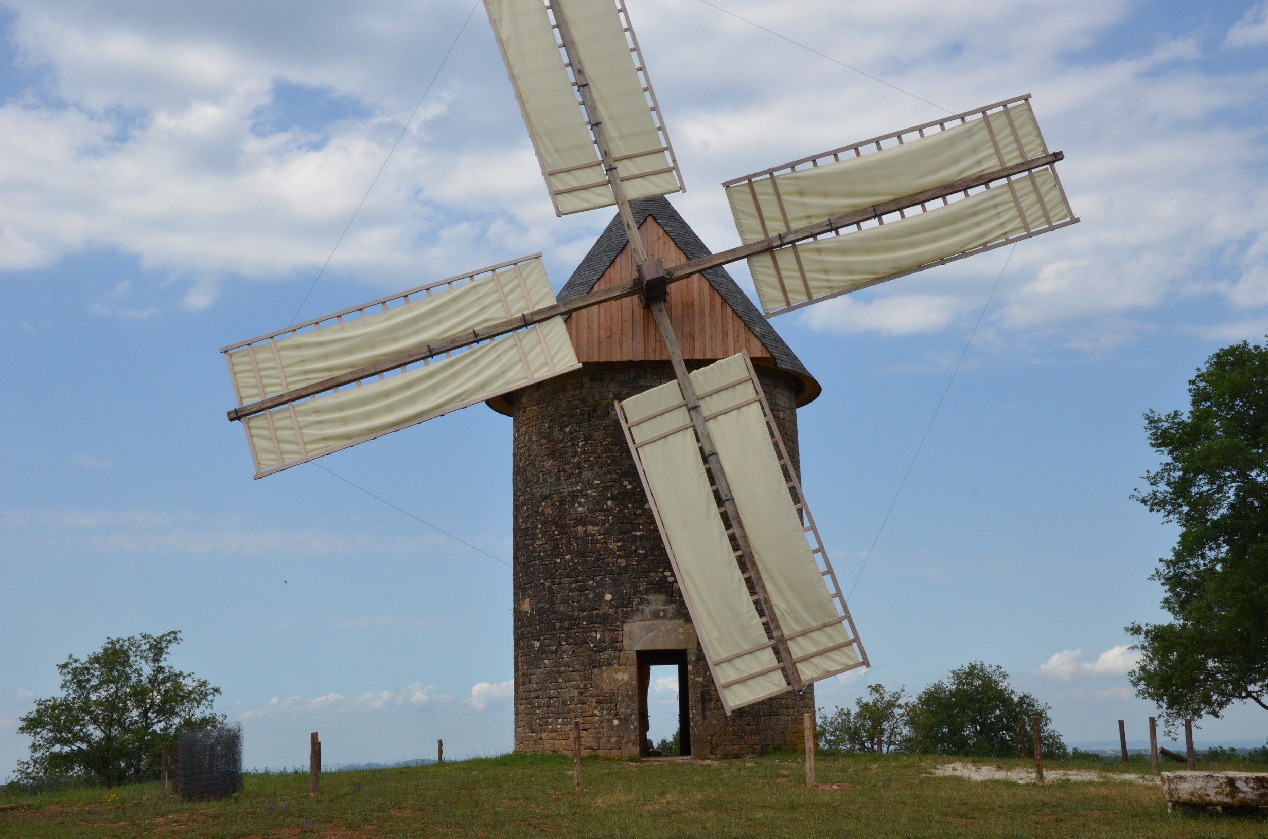 Le moulin à vent fera de la farine