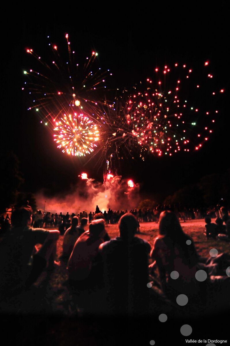 Figeac : Feu d'artifice à Cavagnac